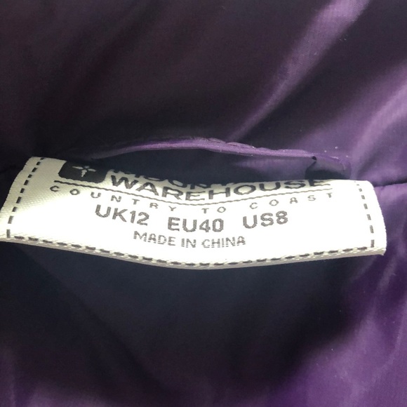 NWOT Mountain Warehouse Vest. Purple. Size medium - Picture 7 of 8